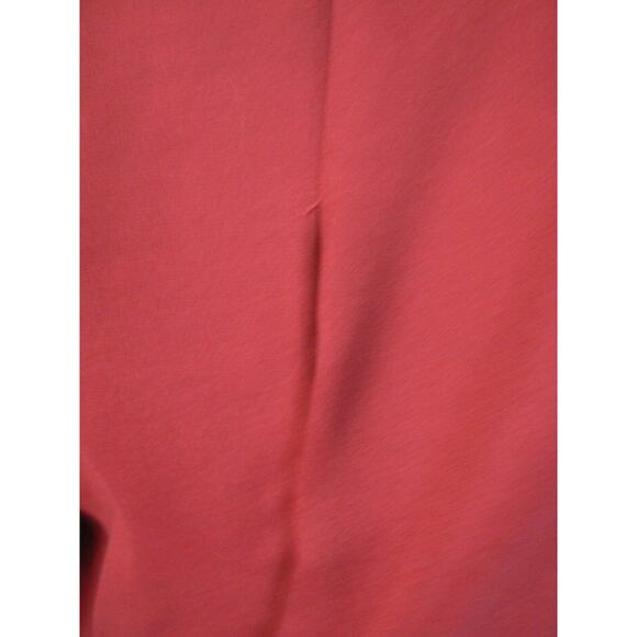 $188 Chequer Brick Red Satin Ruched Dolman Shift Dress 2 Missing Belt NWT C409 - Picture 6 of 7